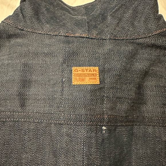 BNWT G Star Raw Mens Full Button Denim Jean Jacket Size XXL - Picture 6 of 13